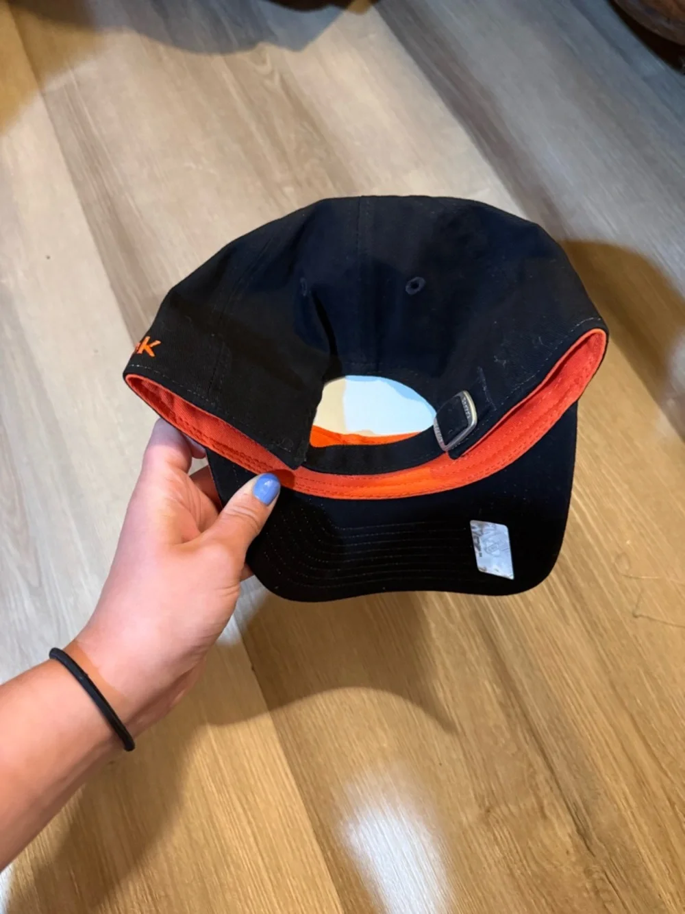 NHL Flyers Orange and Black Embroidered Cap
